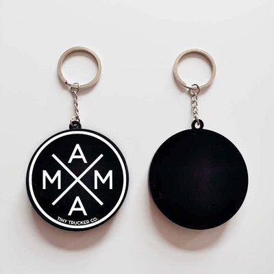 Mama X™ Keychain: White