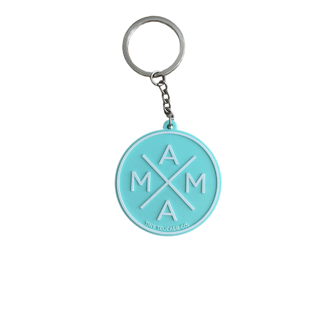 Mama X™ Keychain: White