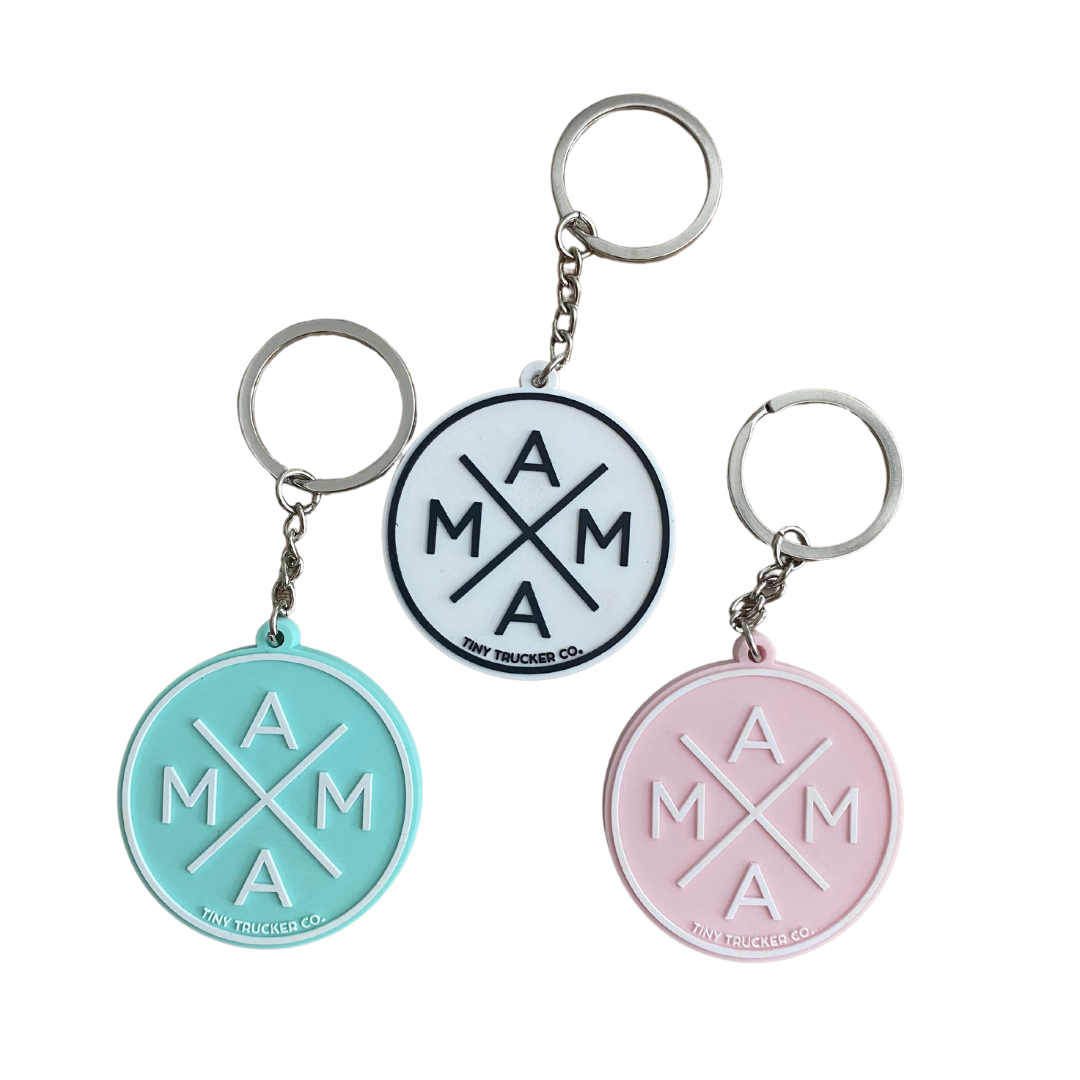 Mama X™ Keychain: White