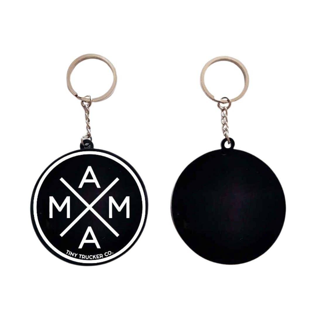 Mama X™ Keychain: White