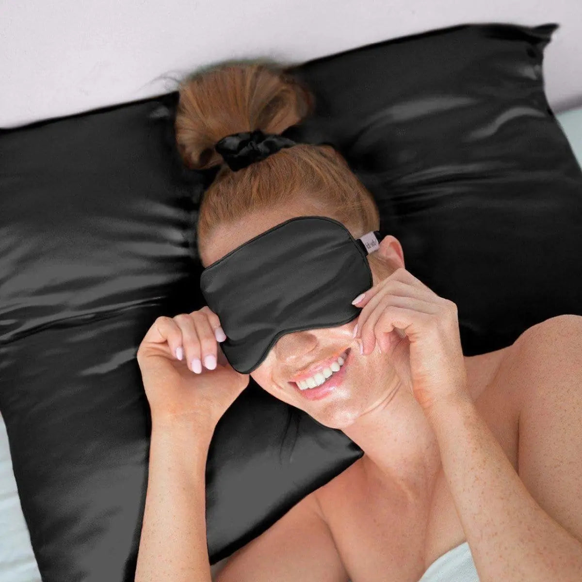 Satin Pillowcase - Black